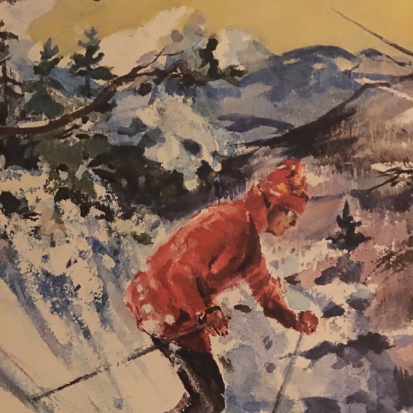 Print Cecile Johnson's watercolor painting "Killington, Vermont." - Picture 2 of 6